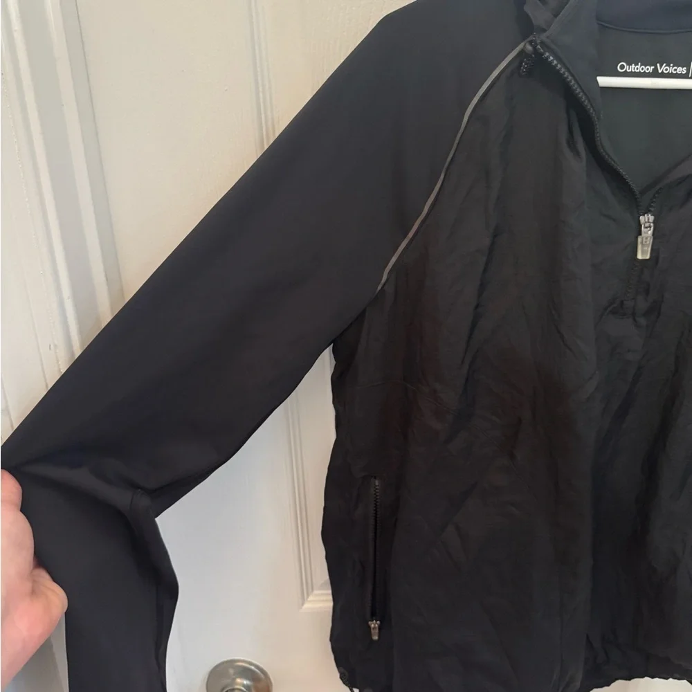 Outdoor Voices Black Running Jacket - Picture 4 of 7